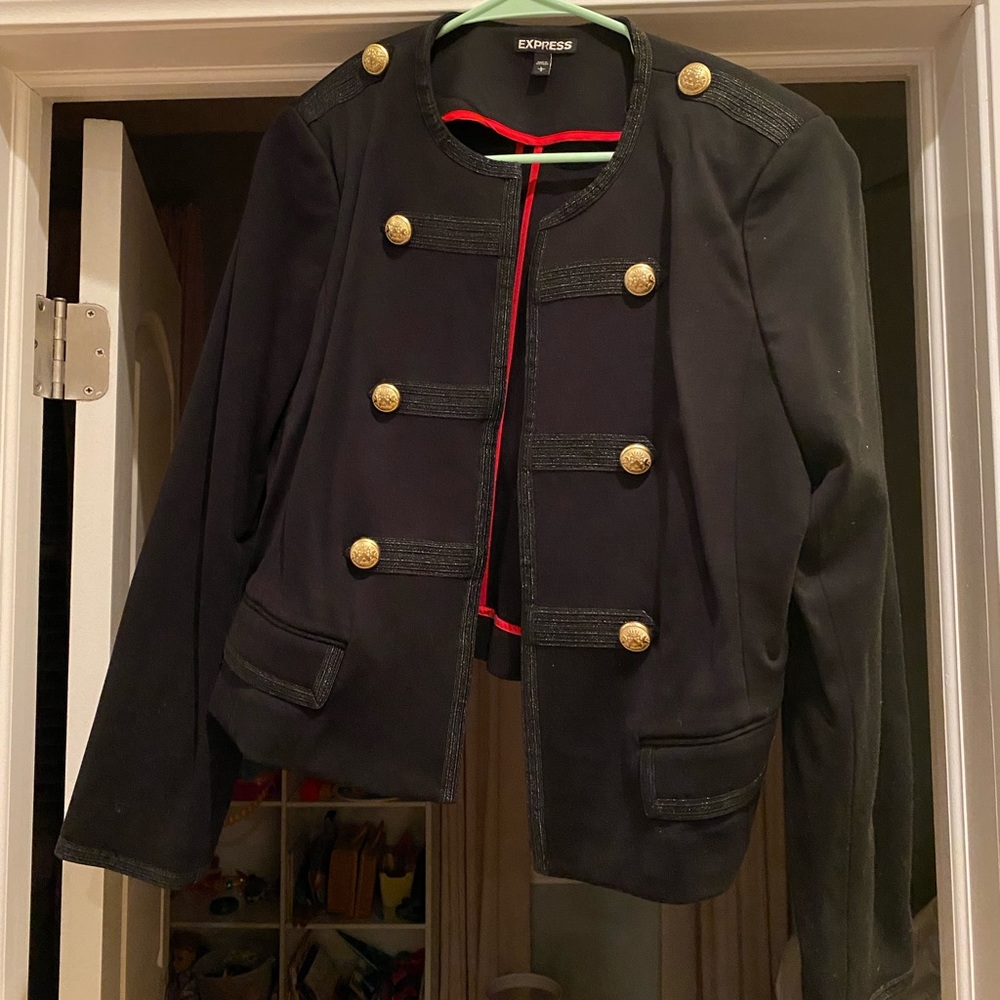 Women’s dressy black blazer L